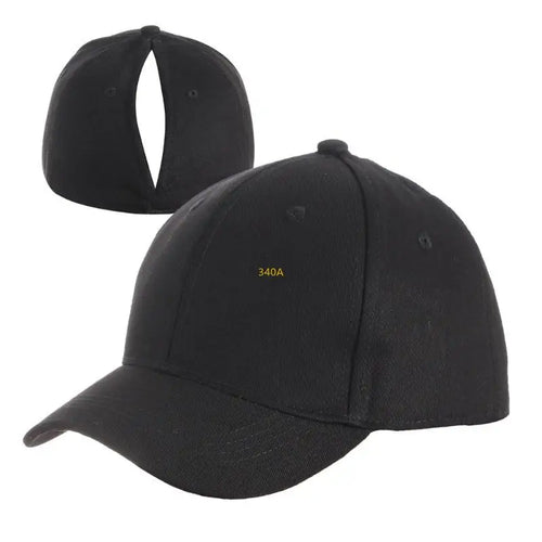 Women Adjustable Ponytail Hat With Closure Soft Breathable Baseball Hat