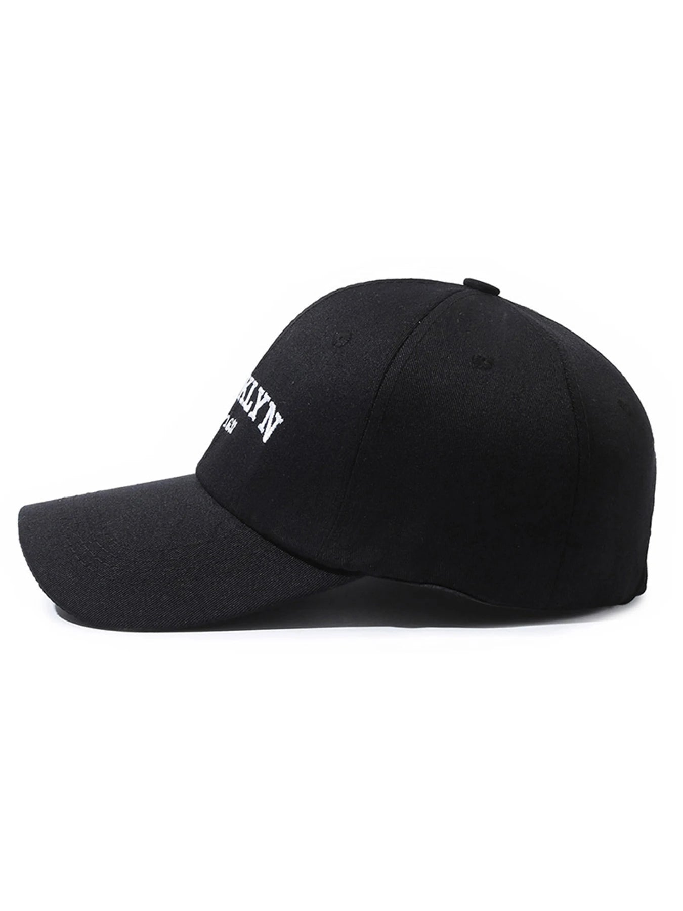 Letter Embroidered Baseball Cap Unisex Couple Baseball Cap