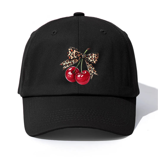 BOW CHERRY Print Baseball Cap