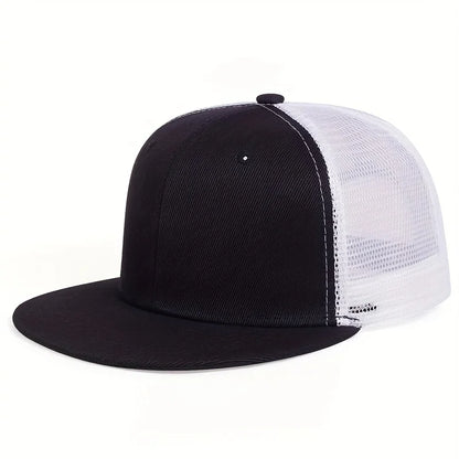 Unisex Simple Hip-hop Net Hats Spring Summer Outdoor Adjustable Casual Snapback Caps