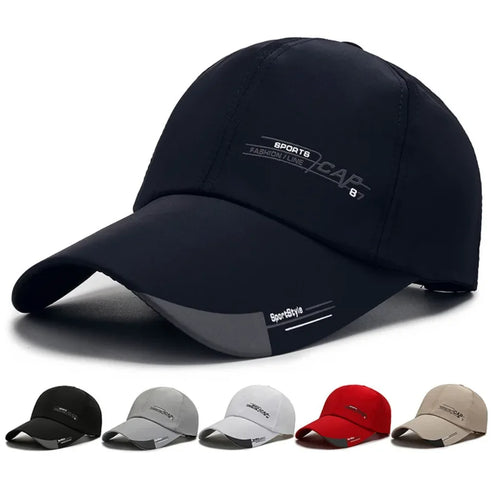 Casual Hat Baseball Cap Sports Hat Solid Color Simple Cotton Sun Hat Men Women