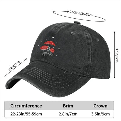Fungi Fly Agaric Amanita Summer Cap Hip Hop Caps Baseball Cap