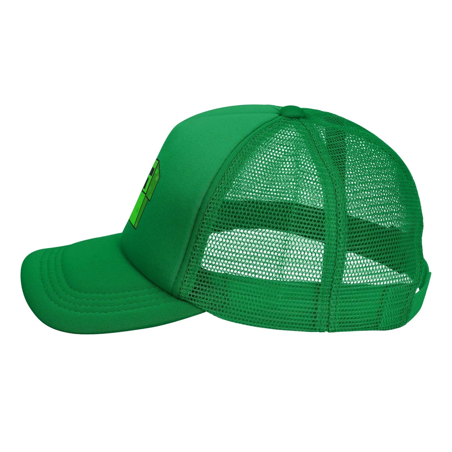 Unisex Creepers mob sticker Trucker Cap Mesh Baseball Cap