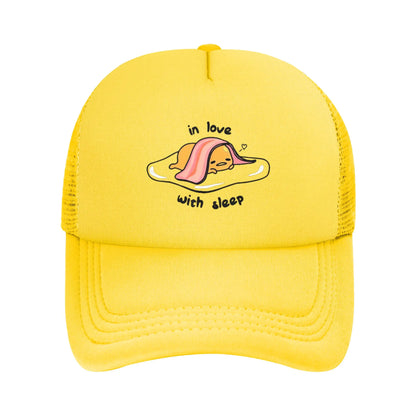 Gudetama In Love With Sleep Lazy Cute Egg Baseball Caps