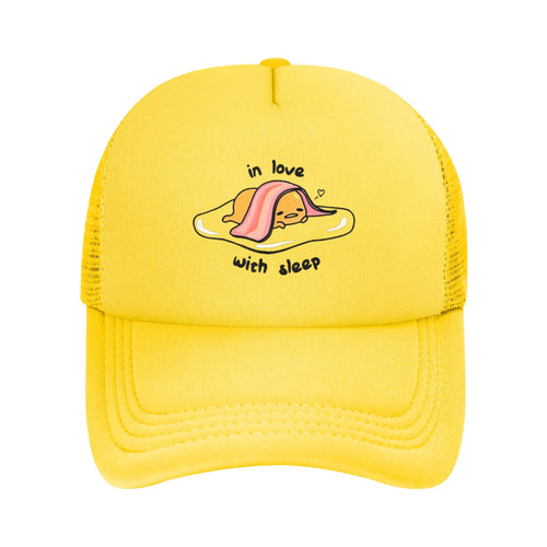 Gudetama In Love With Sleep Lazy Cute Egg Baseball Caps