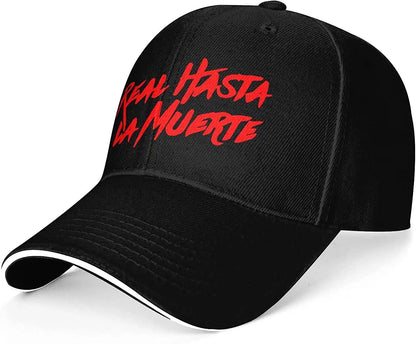 Anuel AA Hat Adult Unisex Sports Real Hasta La Muerte Hat Baseball Cap