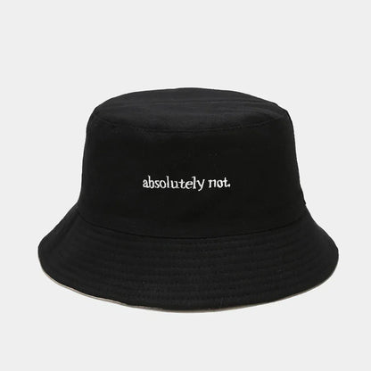 Fashionable Embroidered Fisherman Hat