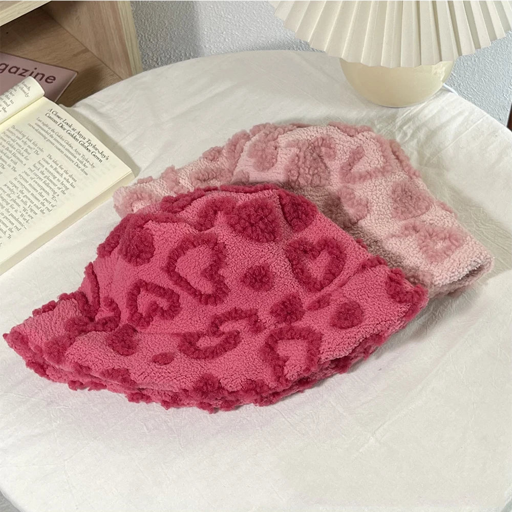 New Autumn And Winter Bucket Hat Warm Hat Korean Version