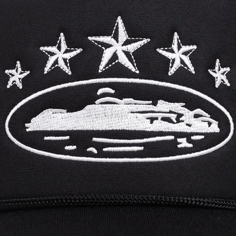 Fashionable And Simple Star-embroidered Sponge Baseball Caps
