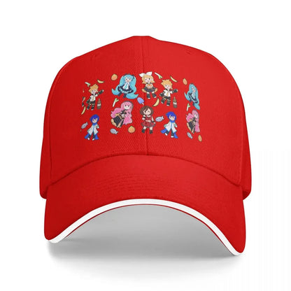 Unisex Baseball Hats Vocaloid Chibi Chaos! Miku