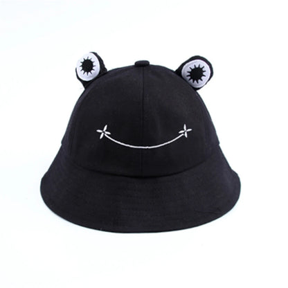Froggy Bucket Hat Cap Cute Outdoor Sun Hat
