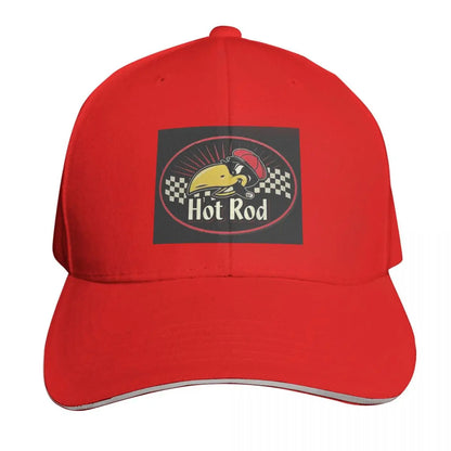 Hot Rod Logos Mr Cap Fashion Casual Baseball Caps