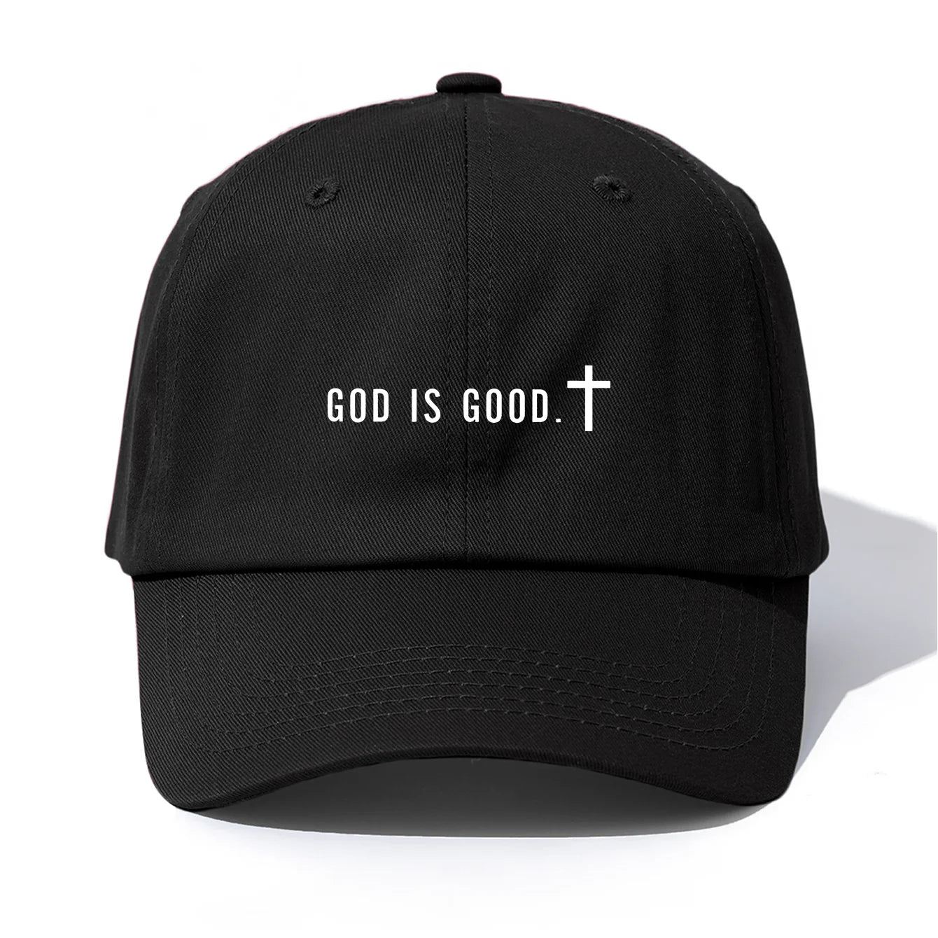 GOD IS GOOD Print Baseball Cap For Adults