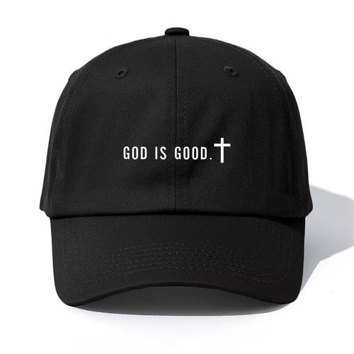 GOD IS GOOD Print Baseball Cap For Adults