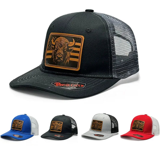 Luxury Fashion Leathers Baseball Caps