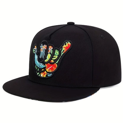 Fashion Hip Hop Baseball Cap personality Finger Embroidery Trucker Caps Cotton Snapback hat