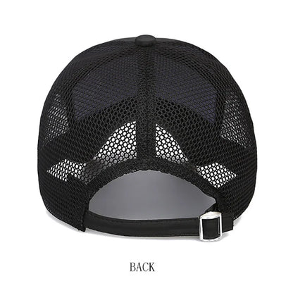 Summer Mesh Baseball Cap For Men Outdoor