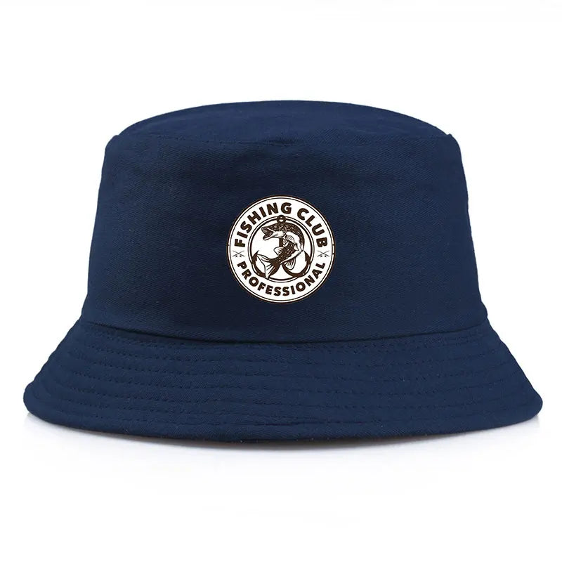 Fashion Reversible Bucket Hat Man Summer Fisherman Cap Sun Beach Panama Hat