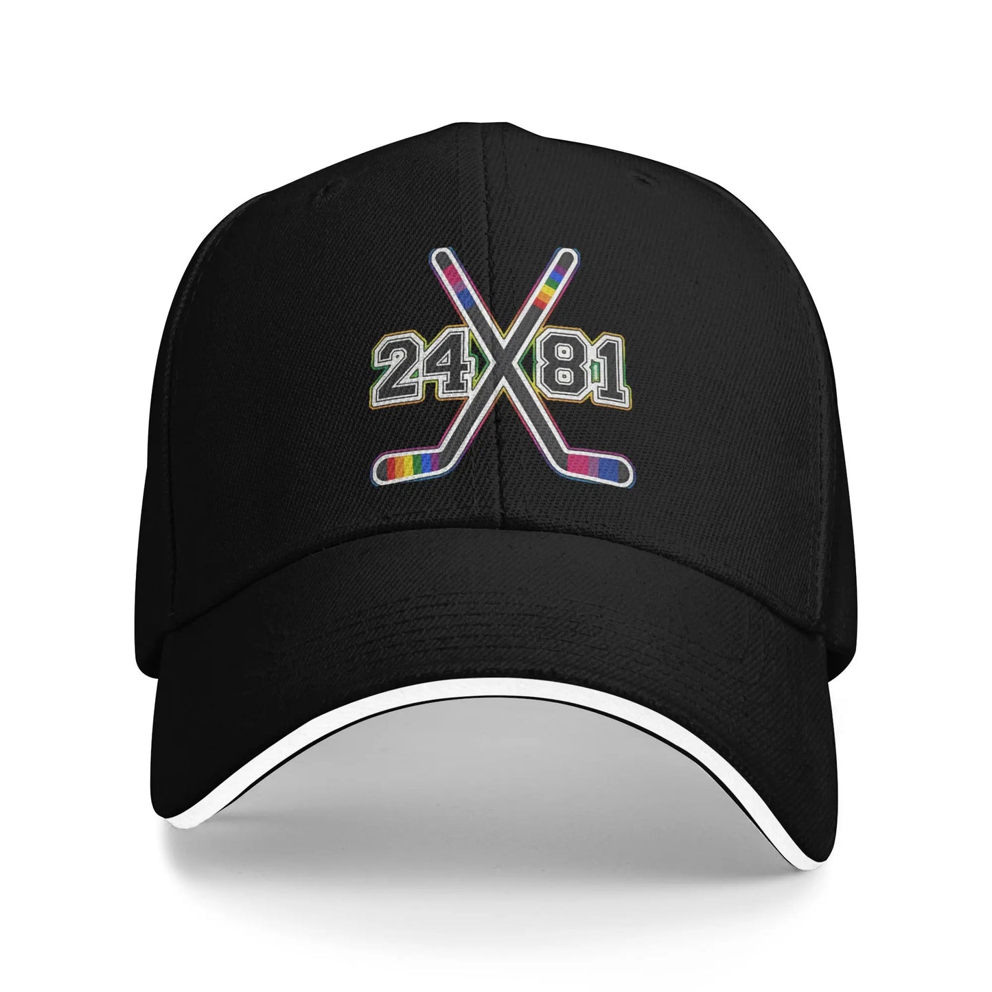 Heated Rivalry Funny Loon Quote Baseball Cap Hip Hop Stupid Canadian Wolf Bird