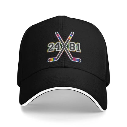 Heated Rivalry Funny Loon Quote Baseball Cap Hip Hop Stupid Canadian Wolf Bird