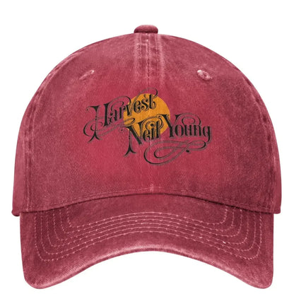 Neil Young Casual Baseball Cap Summer Harvest Trucker Hat