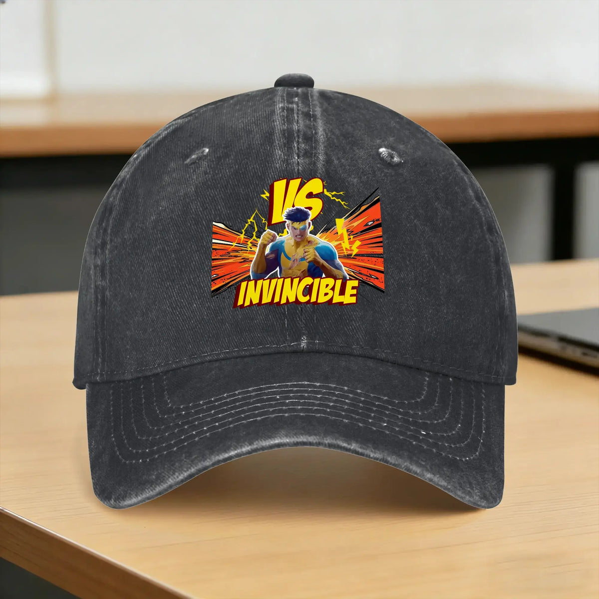 Invincibles VS Vintage Poster Sun Baseball Cap