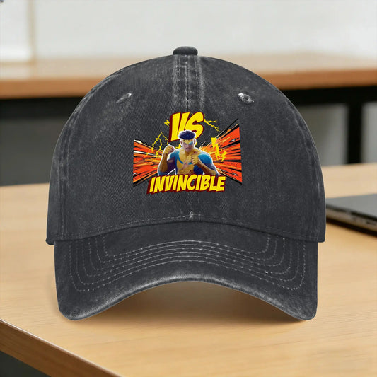 Invincibles VS Vintage Poster Sun Baseball Cap