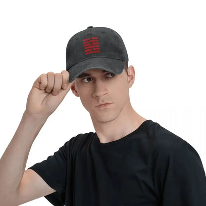 Gi Joe Snake Eyes Arashikage Denim Baseball Cap