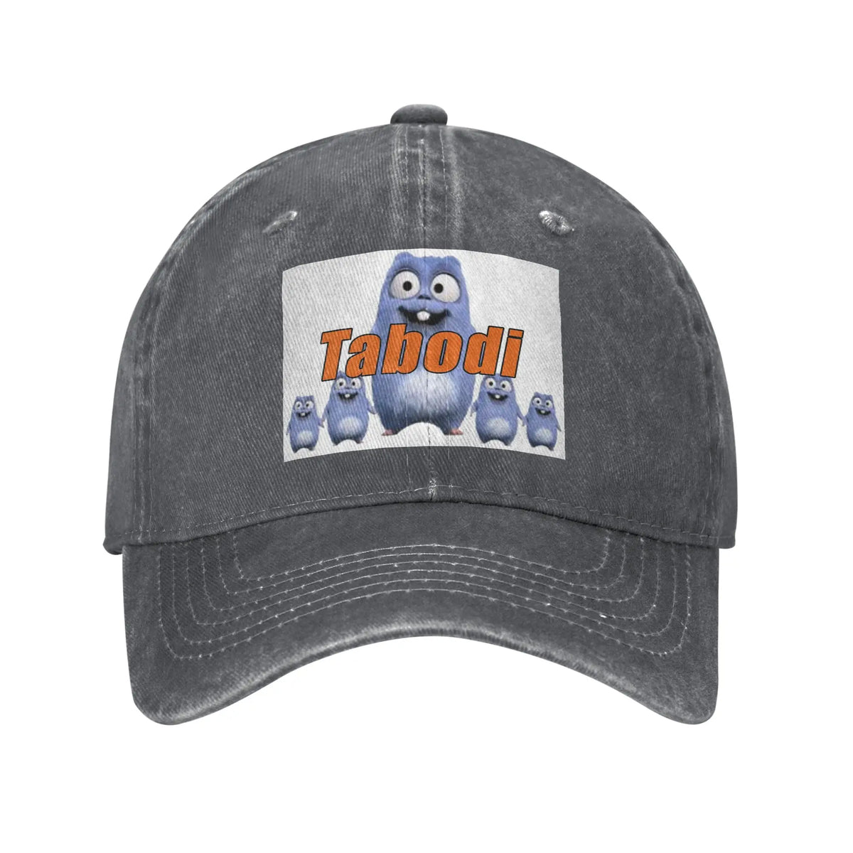Grizzy And The Lemmings Denim Cap Casual Baseball Hats
