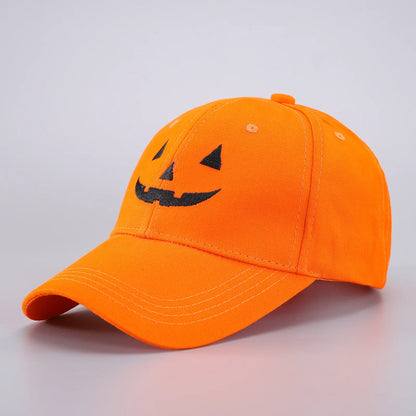 Skull Baseball Cap Halloween Party Funny Scary Expression Design