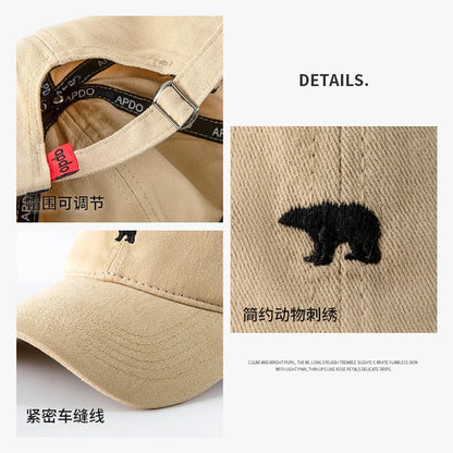 Big Size Soft Top Embroidery Baseball Caps