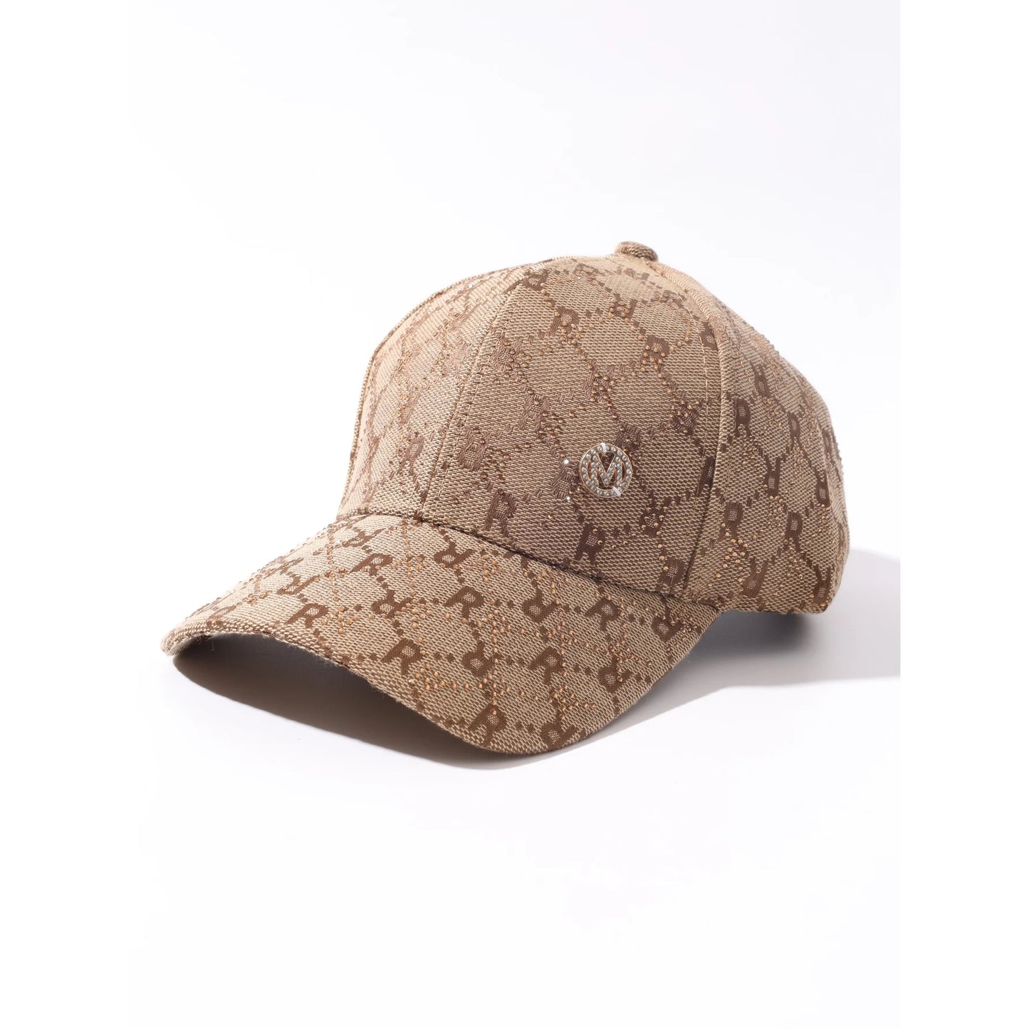 Handmade Rhinestone Ponytail Baseball Cap