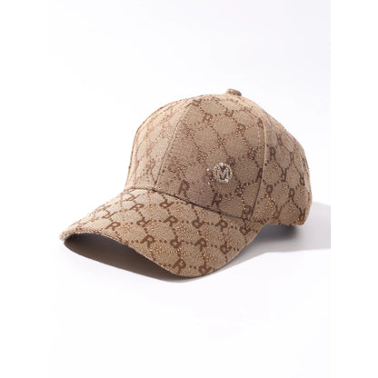 Handmade Rhinestone Ponytail Baseball Cap