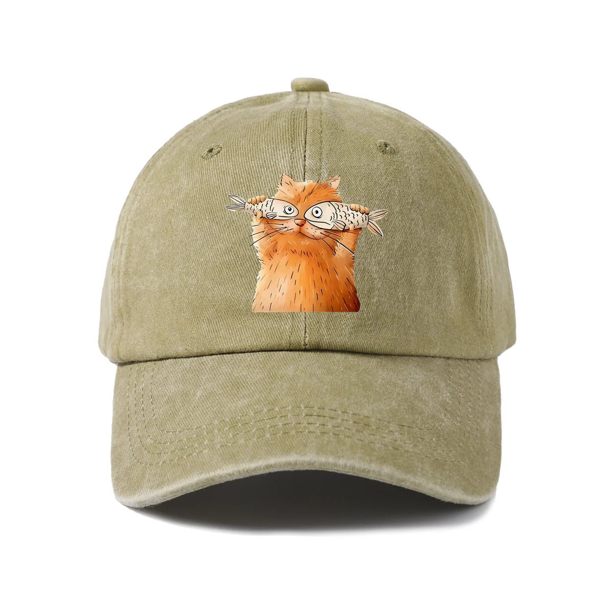 Cute Cartoon Animal Character Graphic Baseball Cap