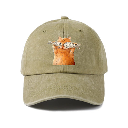 Cute Cartoon Animal Character Graphic Baseball Cap