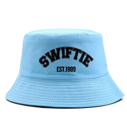 Bucket Hat Print 1989 Summer Cotton Sun Beach Hat