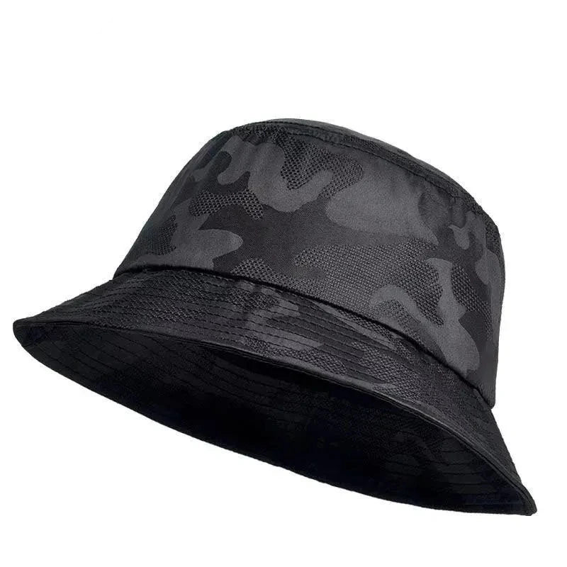 Unisex camouflage ventilate Bucket Hats Fishermen Caps