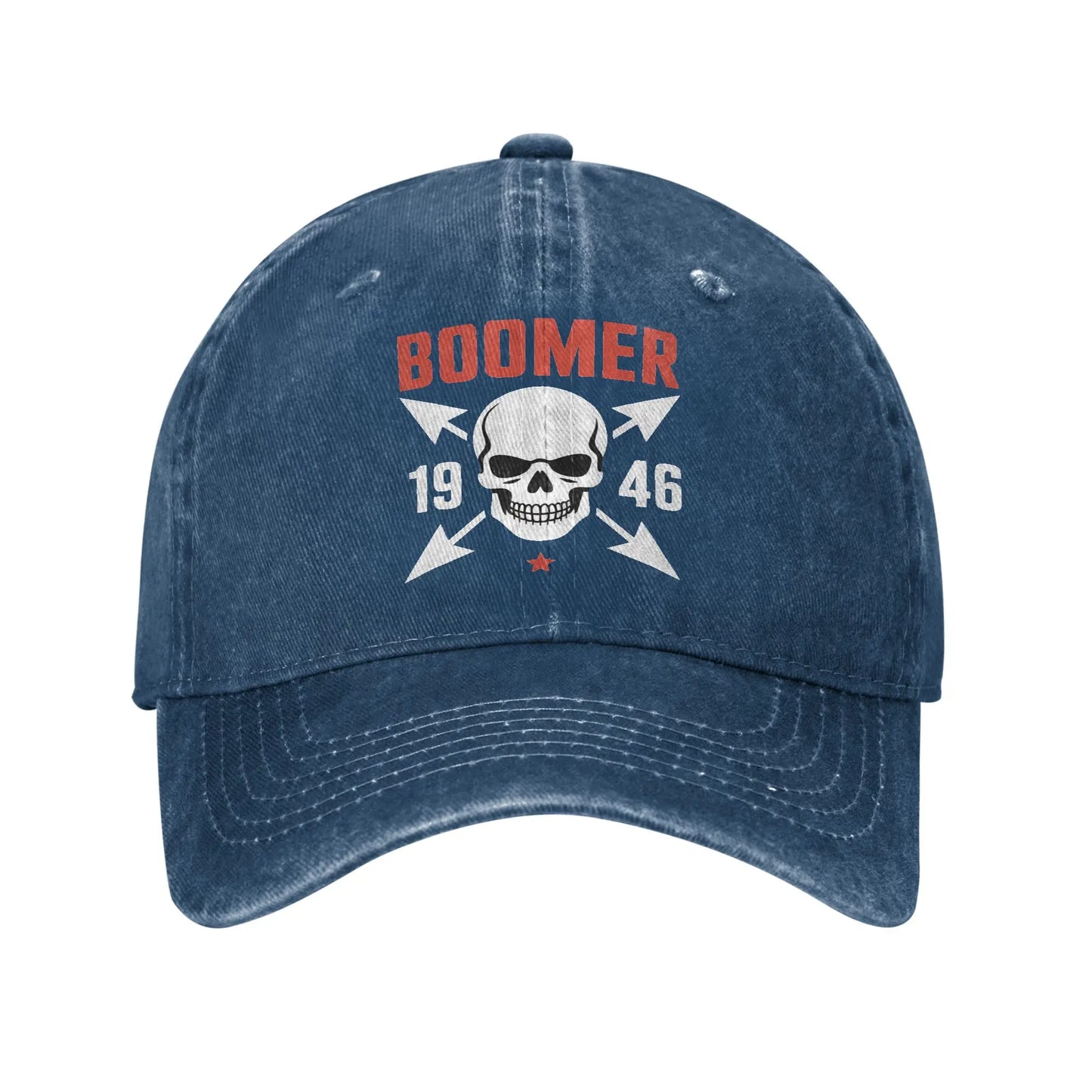 Boomer 1946 Before All You Sissie were Born Skull Casual Baseball Cap