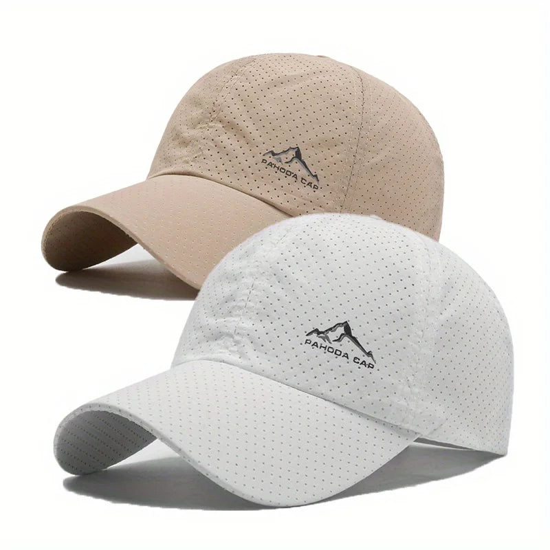 Baseball Cap Snow Mountain Logo