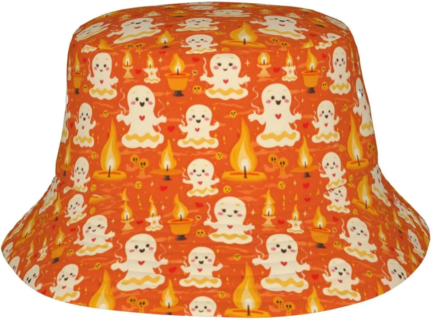 Halloween Bucket Hat Funny Ghost Hat