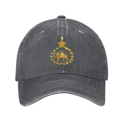 Iran Lion And Sun Pahlavi Dynasty Khorshid Casual Baseball Cap
