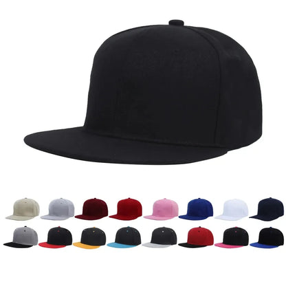 Unisex Cap Acrylic Plain Snapback Hat High Quality Adult Hip Hop Baseball Caps For Men Women