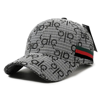 Classic Letter Design Embroidered Baseball Cap