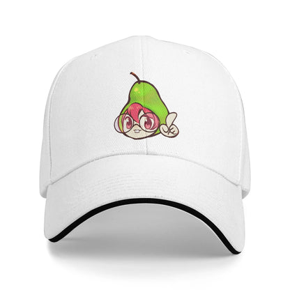 Pearto Kasane Teto Pear Anime Japanese Music Character Sun Baseball Cap
