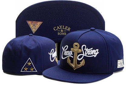 Snapback Hats for Men Hip Hop Style Hats Solid
