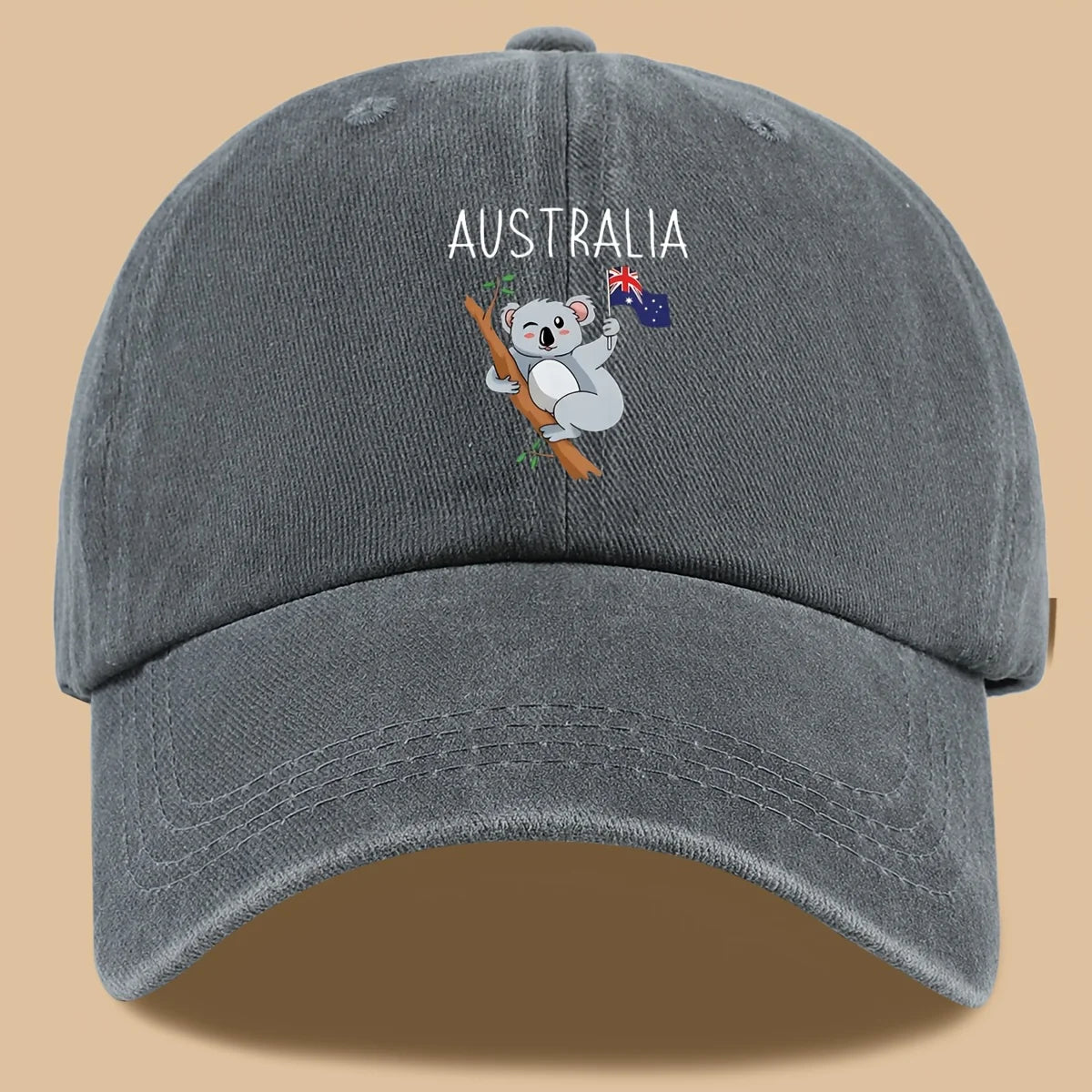 Australia Koala & Flag Baseball Cap