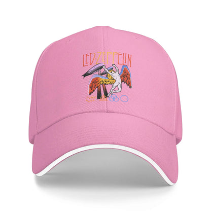Rock band Led Zeppelin's falling angel Baseball Cap