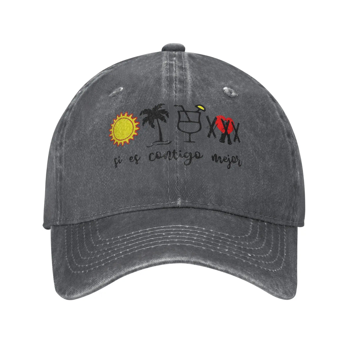 Bads Bunnys DeBi TiRAR MaS FOToS Singer Summer Baseball Caps