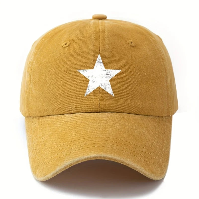 Printed Pentagram Baseball Cap