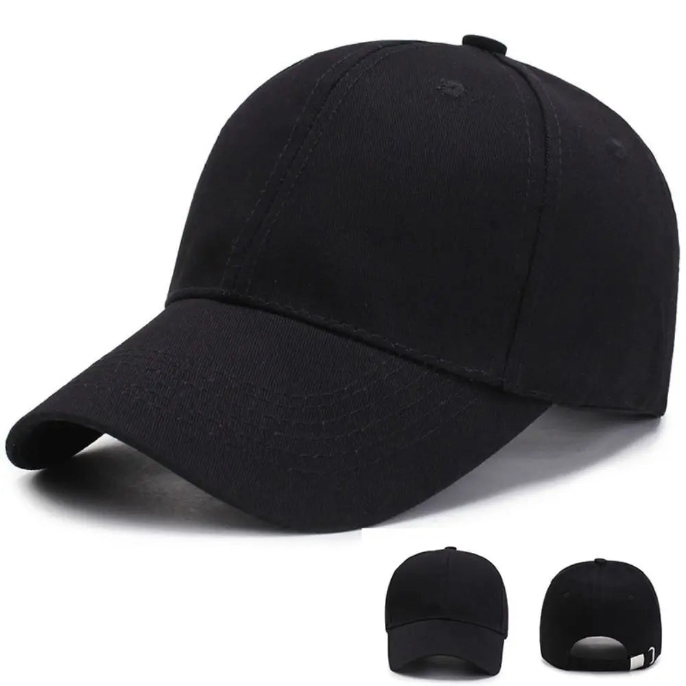 Sports Cap Breathable Solid Color Summer Hat Baseball Cap For Men Women